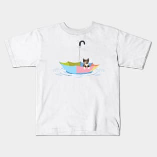 Kitten Cruise Kids T-Shirt